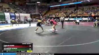 149 lbs Champ. Round 1 - Sevreign Aumua, Grain Valley vs Taelor Dorr, Nixa