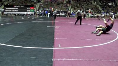 6A 113 lbs Quarterfinal - Wyatt Chavez, Mountain Brook vs Kian Beekman, Spanish Fort