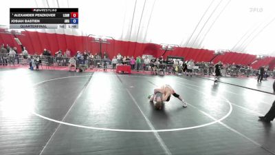 144 lbs Quarterfinal - Alexander Penzkover, La Crosse Area Wrestlers vs Josiah Bastien, Askren Wrestling Academy
