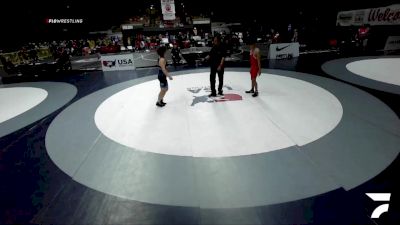 All Cadet Boys Freestyle Lower - 132 lbs Cons. Round 4 - Gabriel Gonzalez vs Brenden Siu, South San Francisco Gator WC
