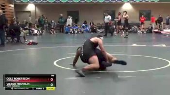 195 lbs 3rd Place Match - Victor Franklin, Vista Murrieta vs Cole Robertson, San Clemente