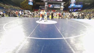 195 lbs Cons 32 #1 - Ben Hammes, Iowa vs Sawyer Troupe, Montana