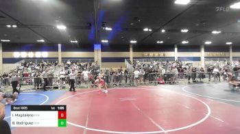 126 lbs Round Of 64 - Izayah Magdaleno, Titans WC vs Brennen Rodriguez, LV Bears WC