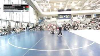 63 lbs Placement (4 Team) - Declan Larsen, Warriors Of Christ vs Chandler Williams, Sanderson Wrestling Academy