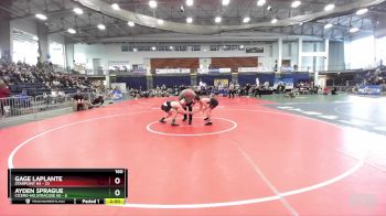 160 lbs Round 1 (3 Team) - Gage LaPlante, Starpoint HS vs Ayden Sprague, Cicero-No.Syracuse HS