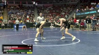 2A-132 lbs Champ. Round 1 - Kameron Kremer, Independence vs Gage Miller, AP-GC