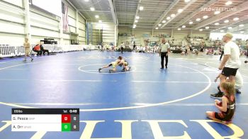 65 lbs Rr Rnd 2 - Gabe Peace, OMP Elem vs Aiden Orr, Forge Wrestling Club