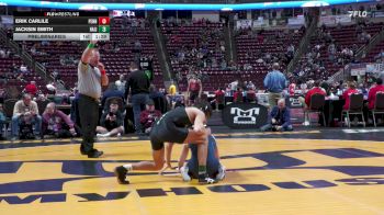 133 lbs Preliminaries - Erik Carlile, Penns Valley vs Jacksin Smith, Halifax