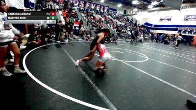 112 lbs Cons. Round 1 - Vanessa Lozano, Elsinore vs Maritza Ruiz, Reign WC