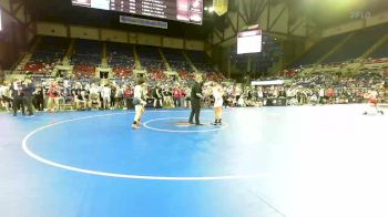 138 lbs Rnd Of 128 - Daniel Zepeda, California vs Brecken Strickland, Pennsylvania