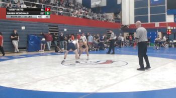 133 lbs Consy 3 - Juzef Betts, Valley vs Garen McDonald, Central Valley