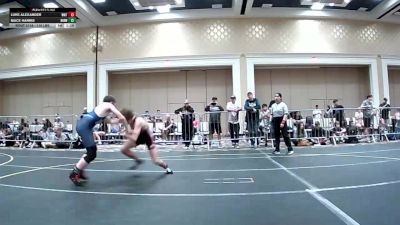 116 lbs Round Of 64 - Luke Alexander, Whitney HS vs Mace Harris, Norwood