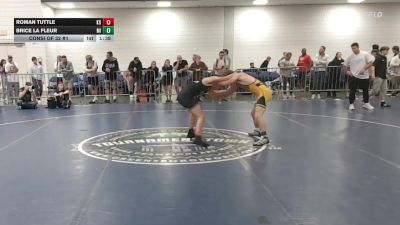 120 lbs Consi Of 32 #1 - Roman Tuttle, KS vs Brice La Fleur, MI