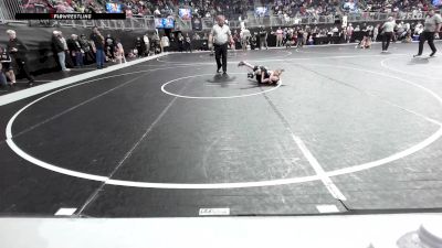 37.4-40.4 lbs Semifinal - Piper Baumann, Excelsior Springs Youth Wrestling Club vs Sydnie Edwards, Mountain Home Flyers