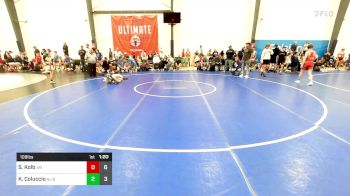 109 lbs Quarterfinal - Seth Kolb, 4M vs Killian Coluccio, NJ Black And Yellow
