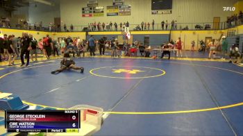 117 lbs Round 5 - Cire Watson, Team Of Hard Knox vs George Stecklein, Hays Wrestling Club