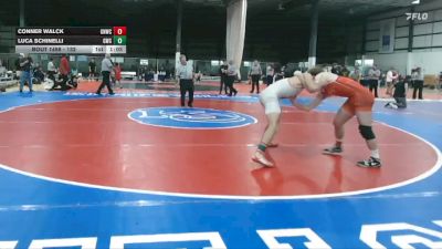 132 lbs Semifinal - Conner Walck, Great Neck Wrestling Club vs Luca Schinelli, Grizzly Wrestling Club
