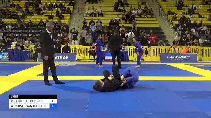 PEYTON LEIGH LETCHER vs ALANIS CORAL SANTIAGO BETA 2023 World Jiu-Jitsu ...