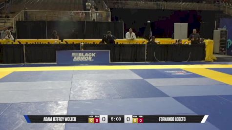 Fernando Lobeto vs Adam Jeffrey Wolter 2025 Pan Jiu Jitsu IBJJF Championship