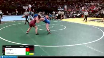 215 lbs Semifinal - Ciara Monger, Calhan vs Isabella Durgan, Alamosa