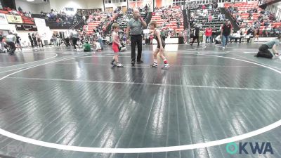 67 lbs Rr Rnd 2 - Sage Zumwalt, Grove Takedown Club vs Everett Luxton, Raw Wrestling Club