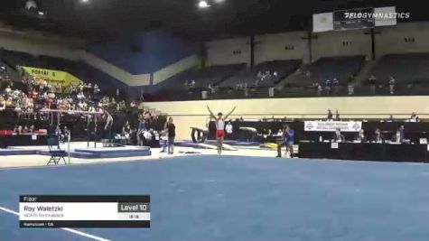 Roy Waletzki - Floor, SCATS Gymnastics - 2021 USA Gymnastics Development Program National Championships