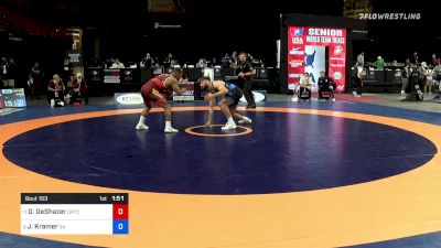 61 kg Consi 8 #2 - Daniel DeShazer, Gopher Wrestling Club - RTC vs Josh Kramer, Sunkist Kids Wrestling Club