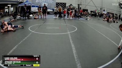 130 lbs Round 3 (4 Team) - Luke Holzer, Revival Uprising Orange vs Strider Devour, Iron Horse