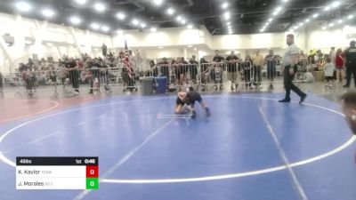 46 lbs Final - Kashton Kaylor, Team Aggression vs Jesse Morales, So Cal Hammers