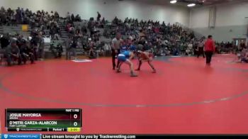 138 lbs Champ. Round 2 - D`mitri Garza-Alarcon, Fort Lupton vs Josue Mayorga, Brush