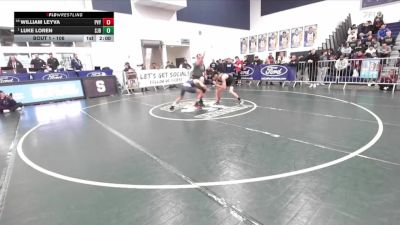 106 lbs Champ. Round 1 - Luke Loren, St. John Bosco vs William Leyva, Paloma Valley