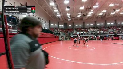 132 lbs Champ. Round 1 - Davin Franco, Wolfforth Frenship vs Hector Prado, Coronado