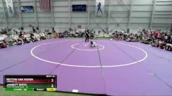 88 lbs Semis & 3rd Wb (16 Team) - Peyton Van Hoven, Virginia vs Jarrett Smith, Team Michigan Blue