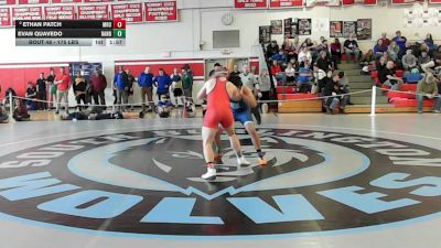 175 lbs Round Of 16 - Ethan Patch, Mill River vs Evan Quavedo, Randolph
