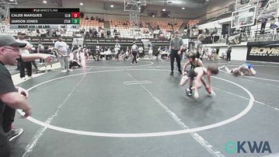 58 lbs Rr Rnd 3 - Caleb Marques, Clinton Youth Wrestling vs Janson Jones, Standfast