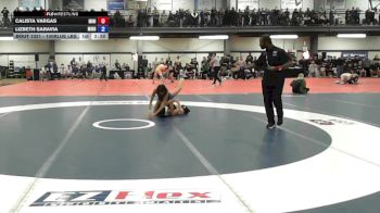 100Blue lbs Rr Rnd 3 - Calista Vargas, Minisink Valley vs Lizbeth Saravia, Middletown