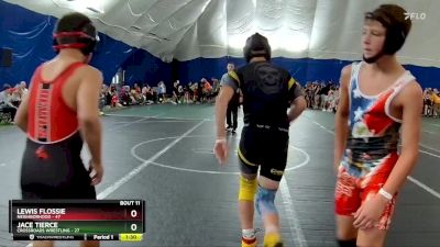 110 lbs Round 4 (6 Team) - Cameron Polking, Neighborhood vs Justin Kirk, Crossroads Wrestling