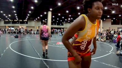 155 lbs Round 1 (8 Team) - Karleigh Wright, Patriots WC Red vs Heather Butler, TWA #1