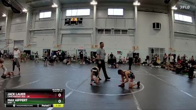 76 lbs Round 5 (6 Team) - Jack Lauer, Lake/Armory Red vs Max Hippert, OMP