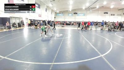 102 lbs Consolation - Charlie Steger, PA vs Cole Bollinger, PA