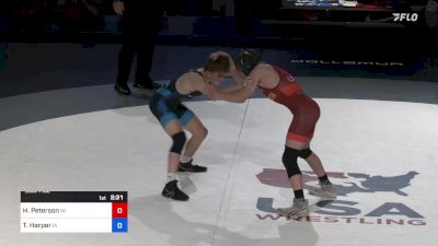 106 lbs Final - Haakon Peterson, Wisconsin vs Tyler Harper, Iowa