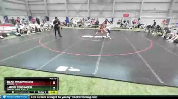 94 lbs 2nd Place Match (8 Team) - Dean Wainwright, Illinois vs Jaron Bensinger, Team Michigan Blue