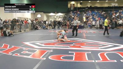 126 lbs Consi Of 64 #1 - Colton Hepp, VA vs Jordan Romero, CO