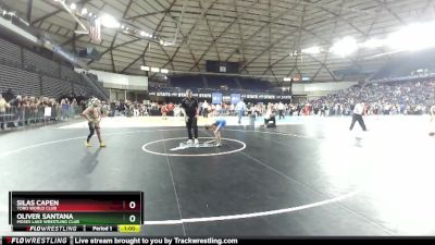 84 lbs 7th Place Match - Silas Capen, Toro World Club vs Oliver Santana, Moses Lake Wrestling Club