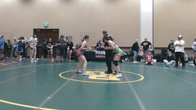 130-135 lbs 5th Place Match - Layla McGarvin, VTUSAW vs Ada Chamberlin, Savage Wrestling Academy