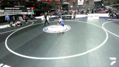 Cons. Round 3 - Katalina De Haro, Work Horse Wrestling Club vs Kimberlynn Rosario, Driller Wrestling Club