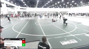 81 lbs Quarterfinal - Roan Rickel Cruz, Team Aggression vs Lucas Slocum, No Team