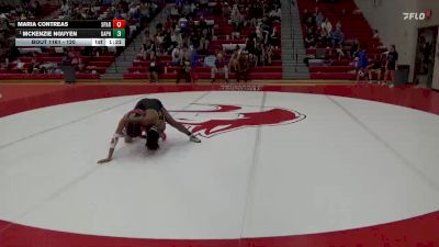 120 lbs Semifinal - McKenzie Nguyen, Daphne vs Maria Contreas, Sparkman
