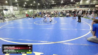 106 lbs Champ. Round 2 - James Killian, Great Neck Wrestling Club vs Aiden Slimick, Virginia Team Predator