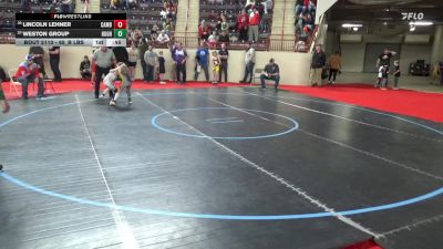 65_B lbs Consi Of 16 #1 - Lincoln Lehner, Cambria Heights vs Weston Group, Hughesville